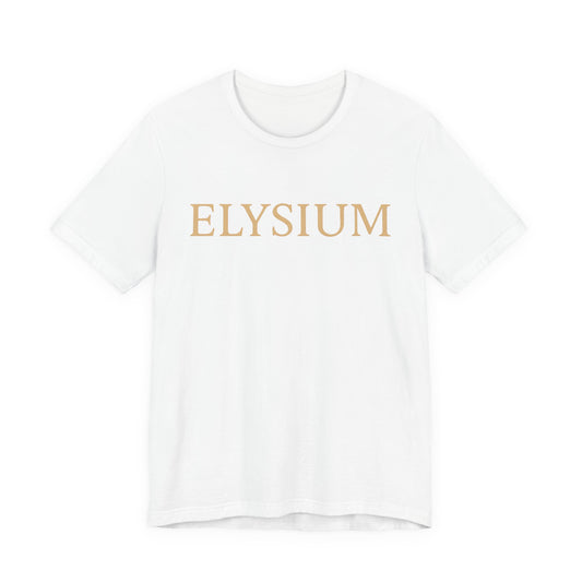 Elysium™ Gold Lettering Premium Tee - Gratitude