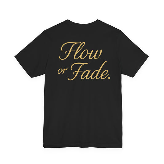 Elysium™ Gold Lettering Premium Tee - Flow or Fade.